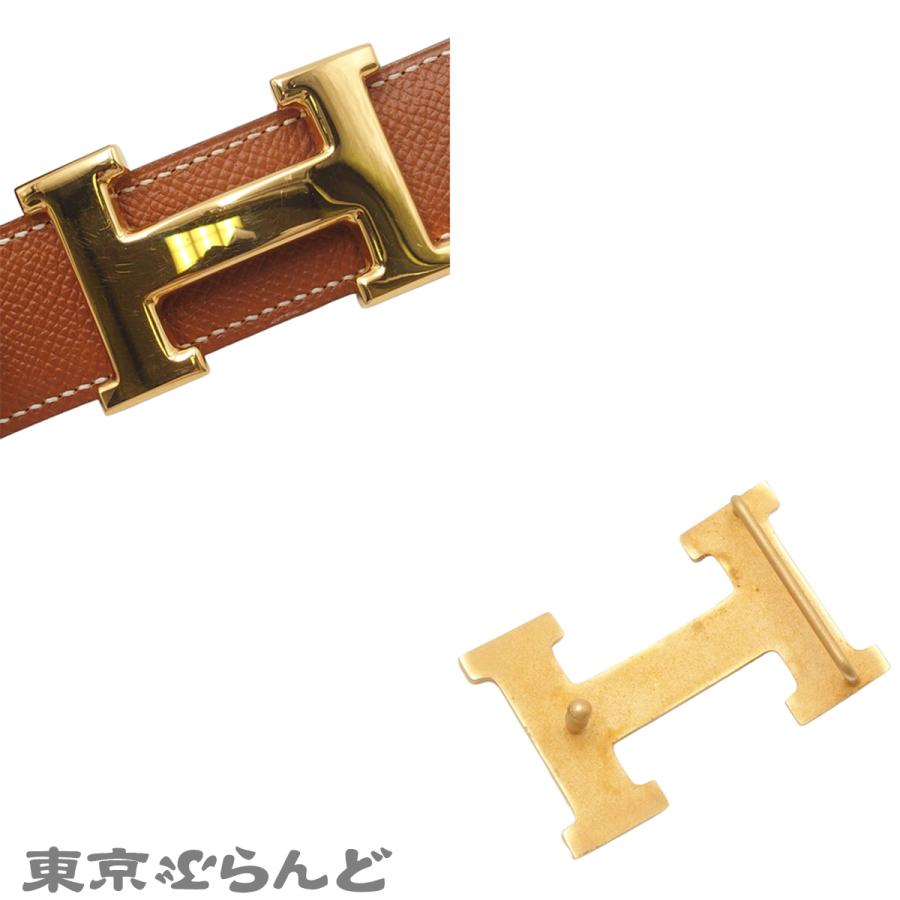 HERMES（エルメス） コンスタンス Hベルト リバーシブル 〇W刻印