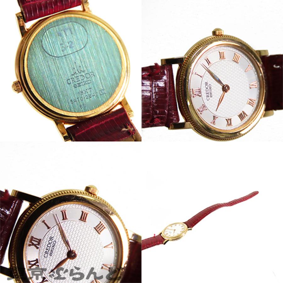 SEIKO（セイコー） クレドール GTWE098/5A70-2B40 シルバー K18PG