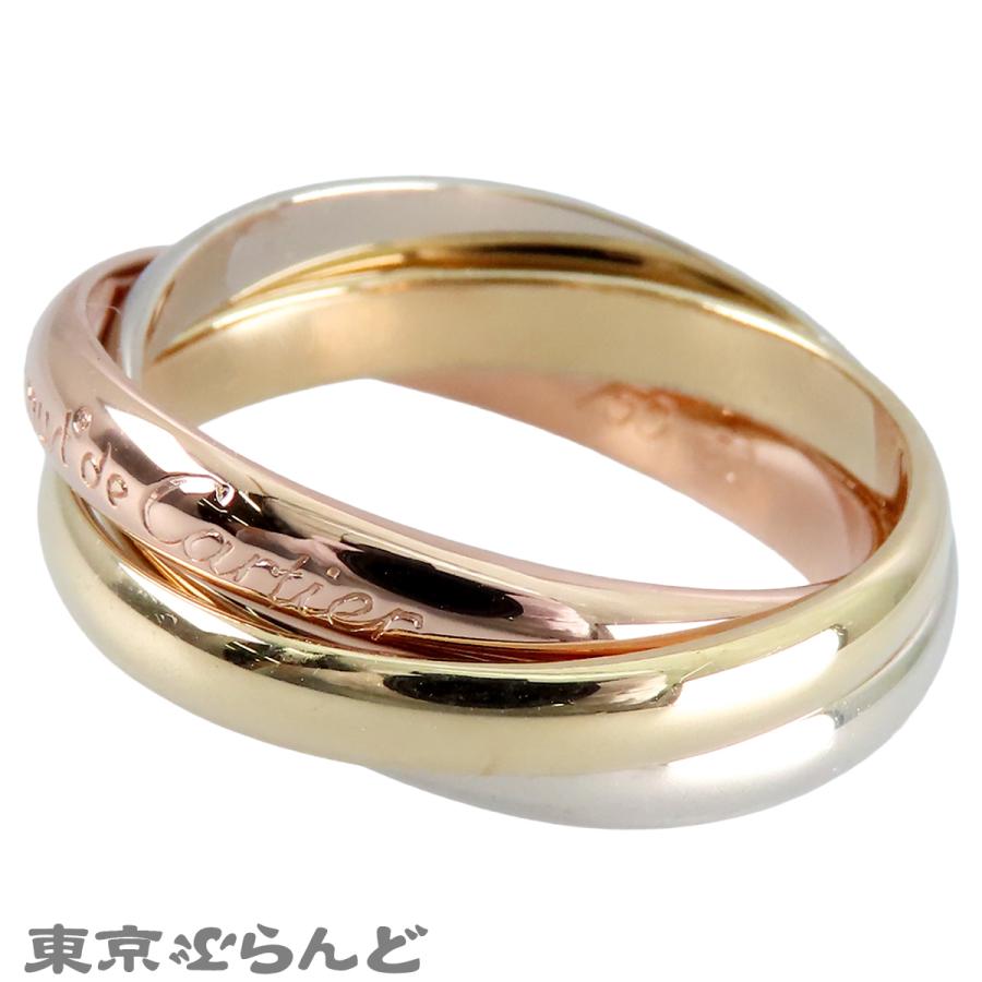 Cartier（カルティエ） トリニティリング スリーカラーゴールド K18PG