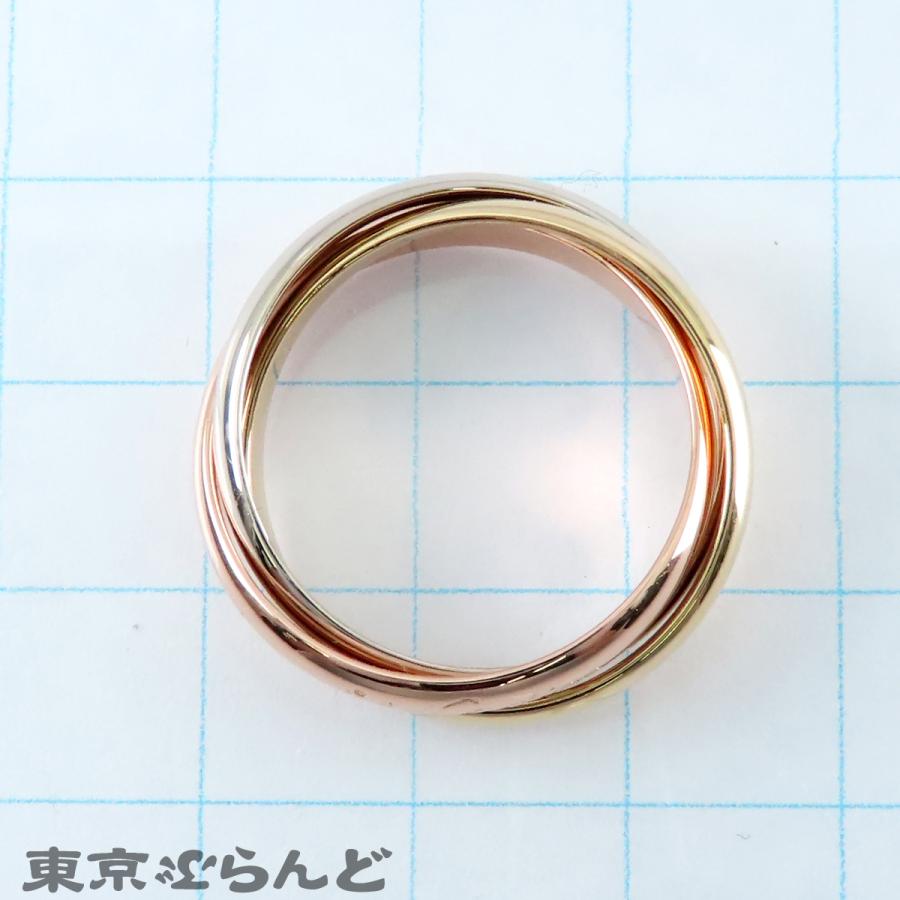 Cartier（カルティエ） トリニティリング スリーカラーゴールド K18PG