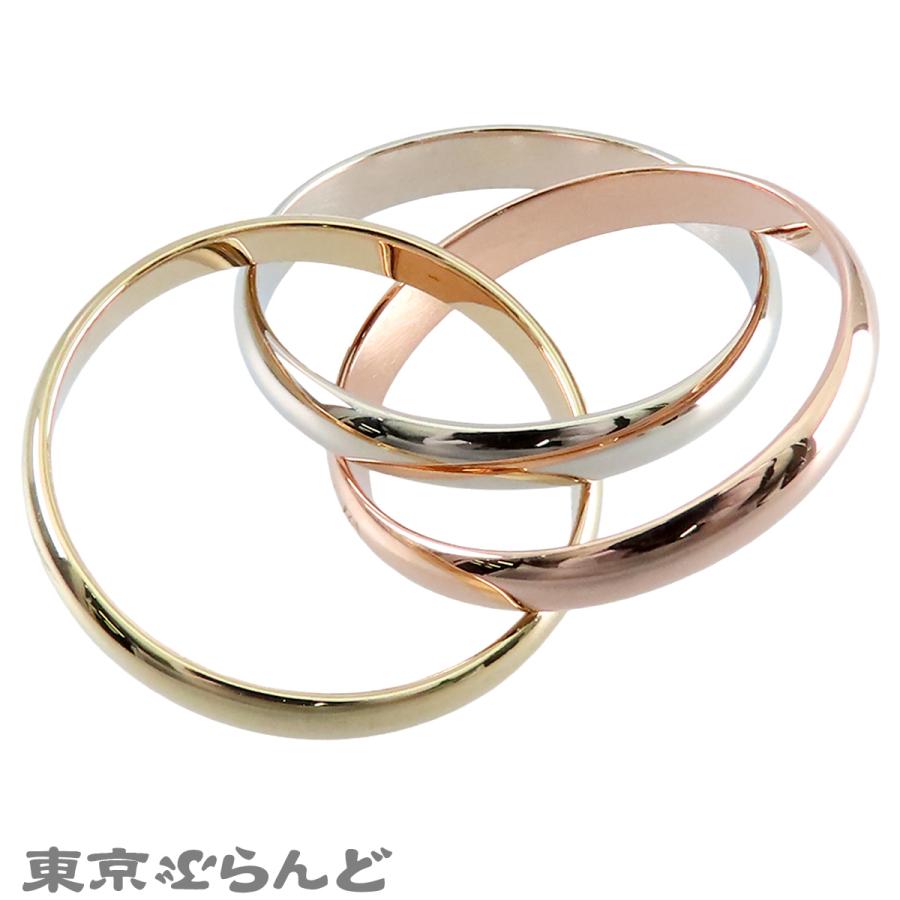Cartier（カルティエ） トリニティリング スリーカラーゴールド K18PG