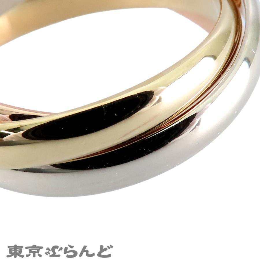 Cartier（カルティエ） トリニティリング スリーカラーゴールド K18PG