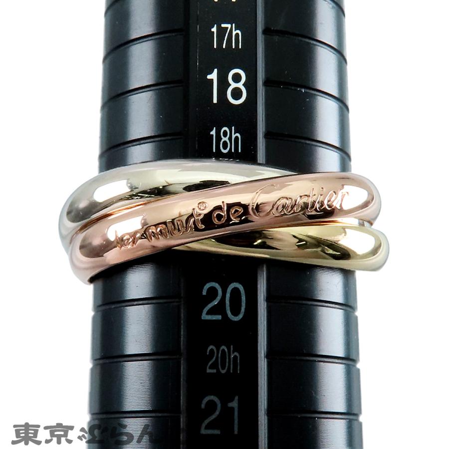 Cartier（カルティエ） トリニティリング スリーカラーゴールド K18PG