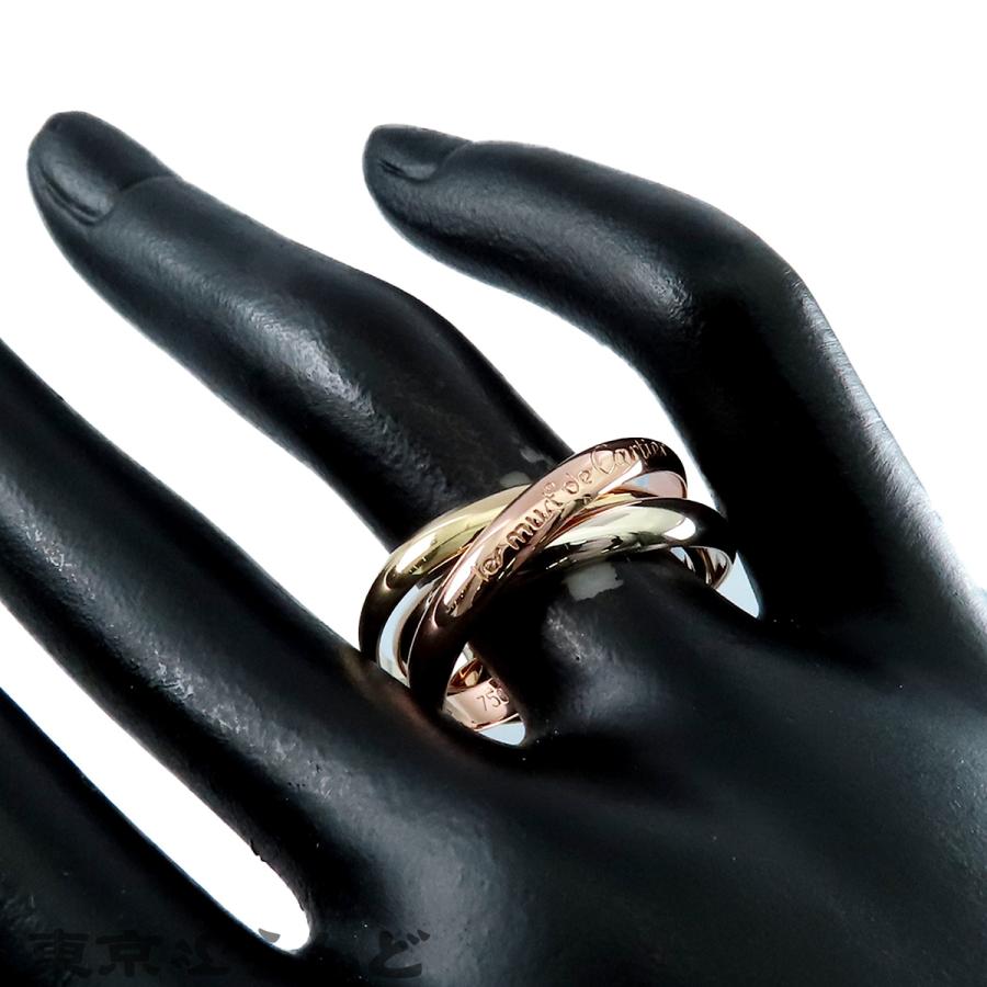 Cartier（カルティエ） トリニティリング スリーカラーゴールド K18PG