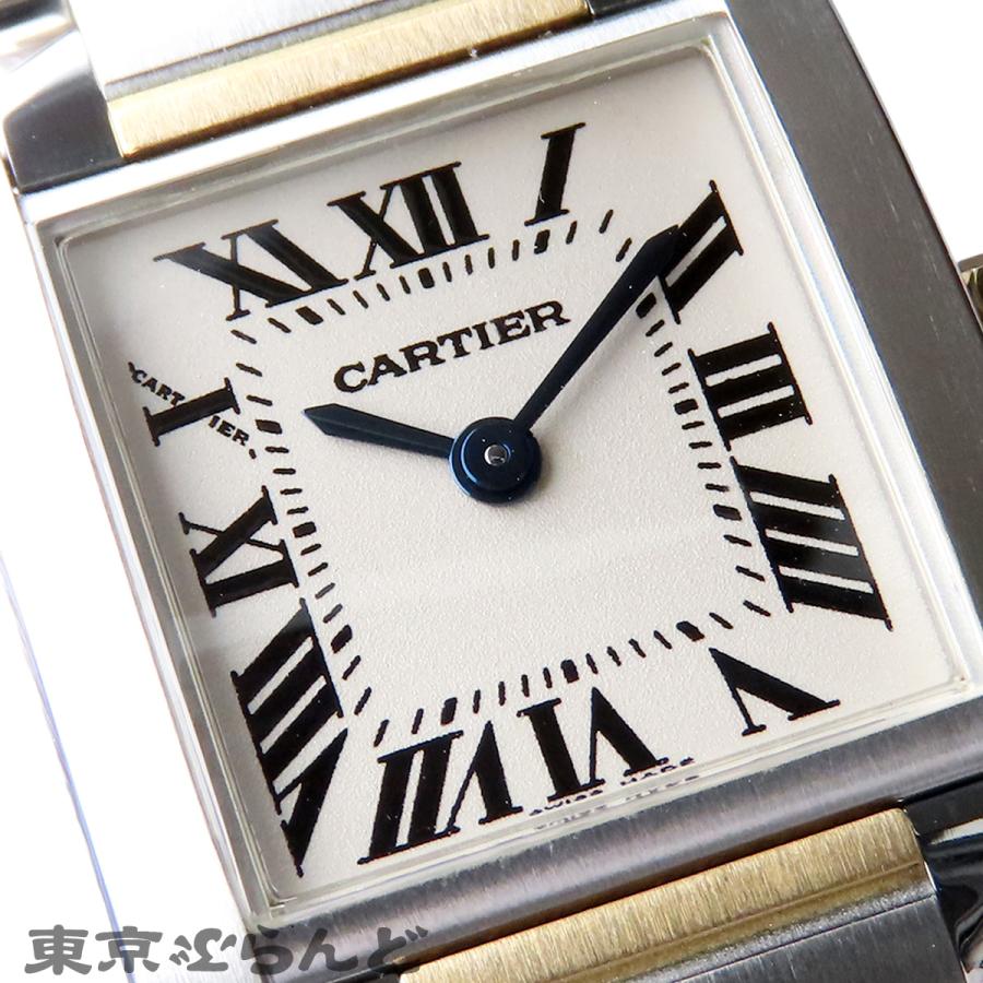 Cartier（カルティエ） タンクフランセーズSM W51007Q4 アイボリー SS