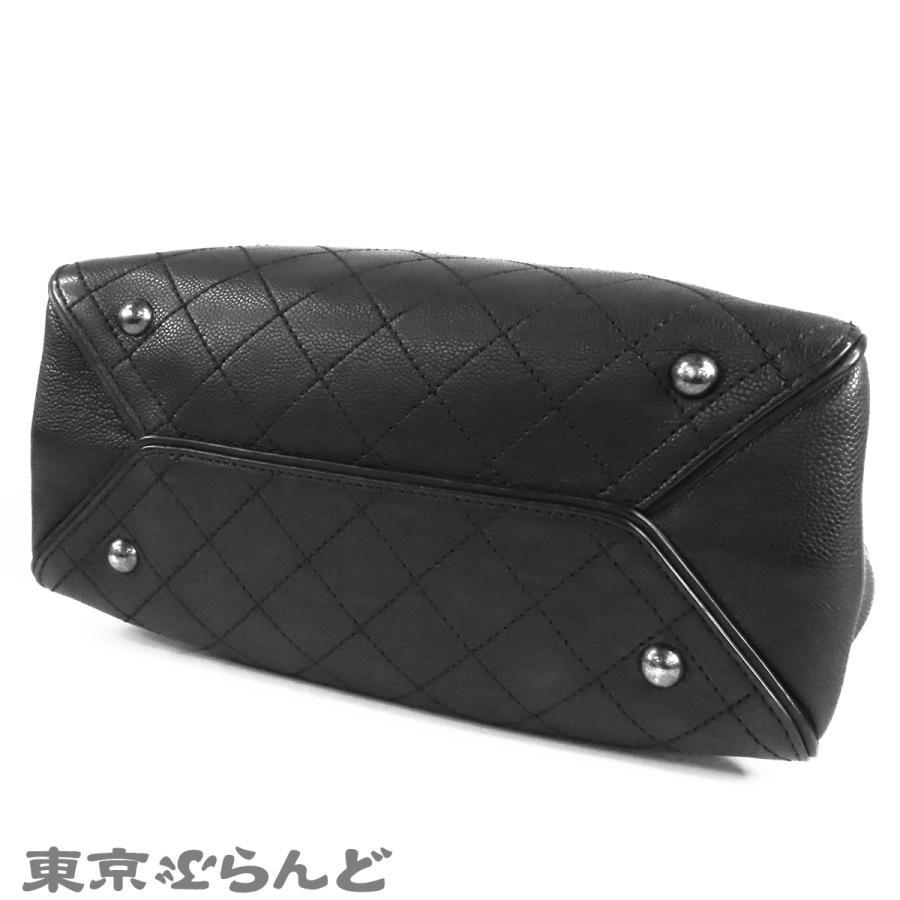 CHANEL（シャネル） ワイルドステッチ ハンドバッグ ブラック 黒