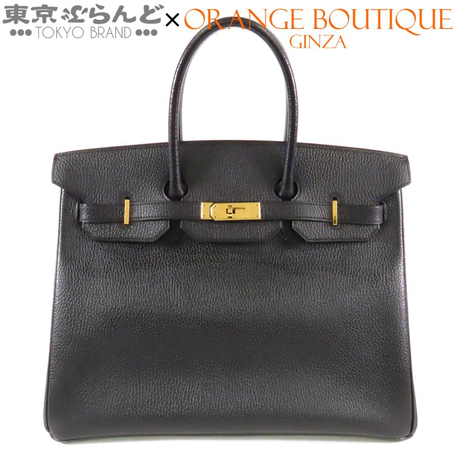 HERMES（エルメス） バーキン 35 □B刻印 ブラック 黒 ゴールド金具
