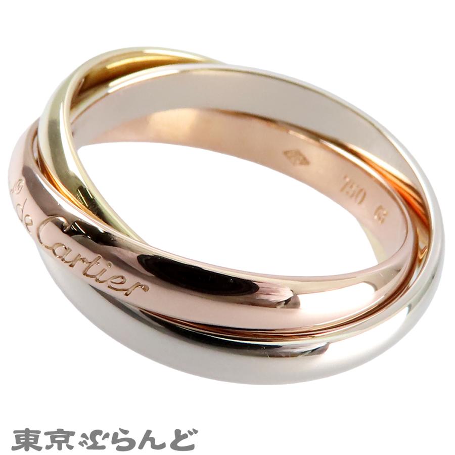 Cartier（カルティエ） トリニティリング スリーカラーゴールド K18PG