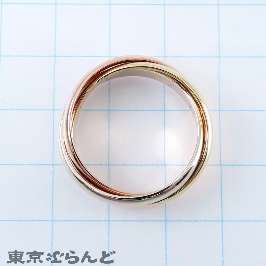 Cartier（カルティエ） トリニティリング スリーカラーゴールド K18PG