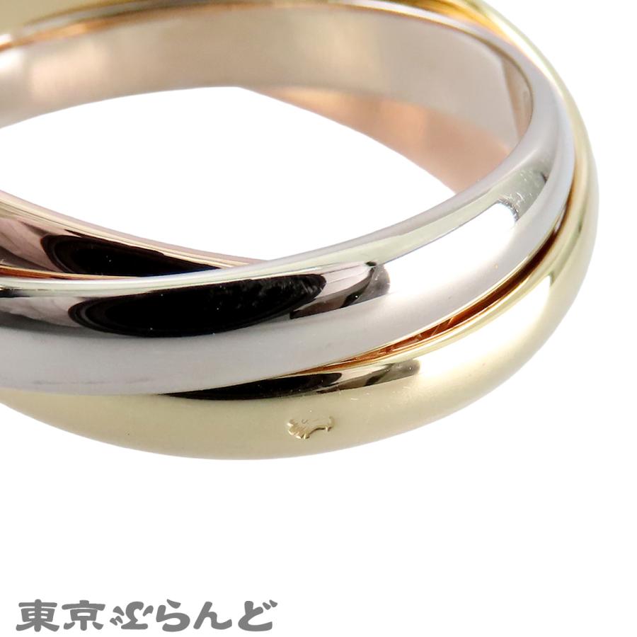 Cartier（カルティエ） トリニティリング スリーカラーゴールド K18PG