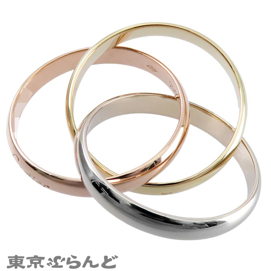 Cartier（カルティエ） トリニティリング スリーカラーゴールド K18PG