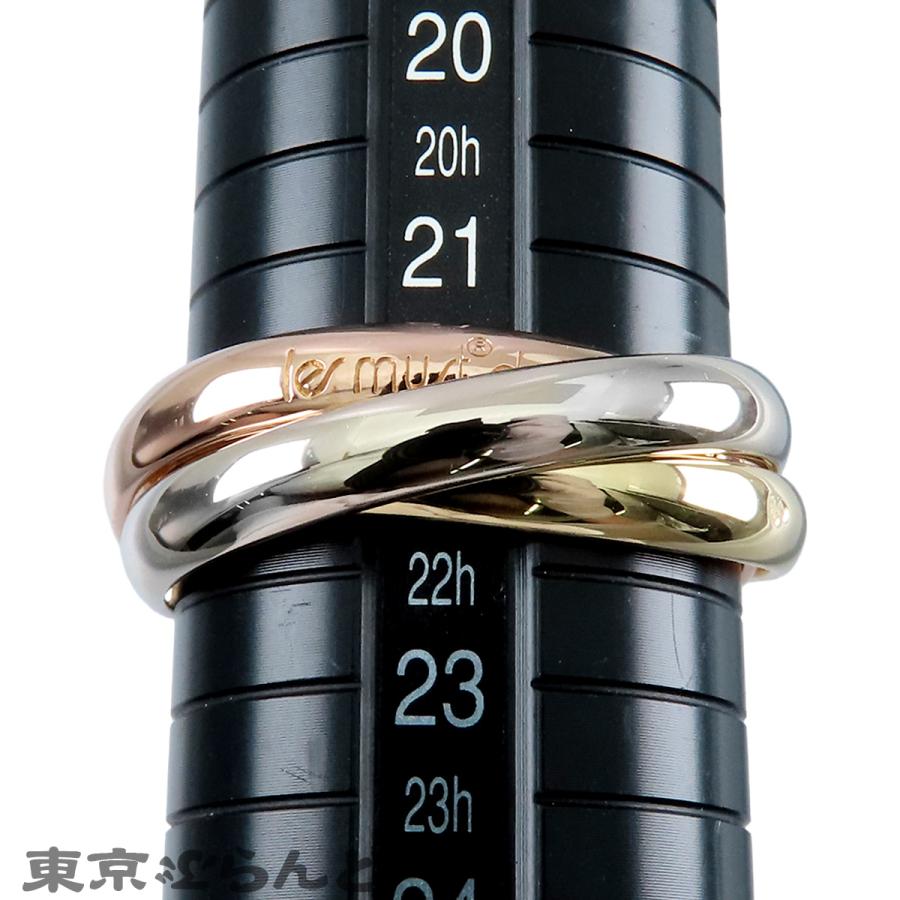 Cartier（カルティエ） トリニティリング スリーカラーゴールド K18PG