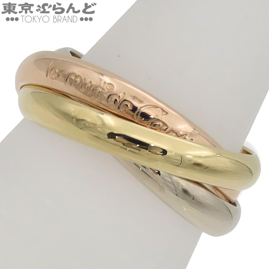 Cartier（カルティエ） トリニティ リング スリーカラーゴールド K18YG