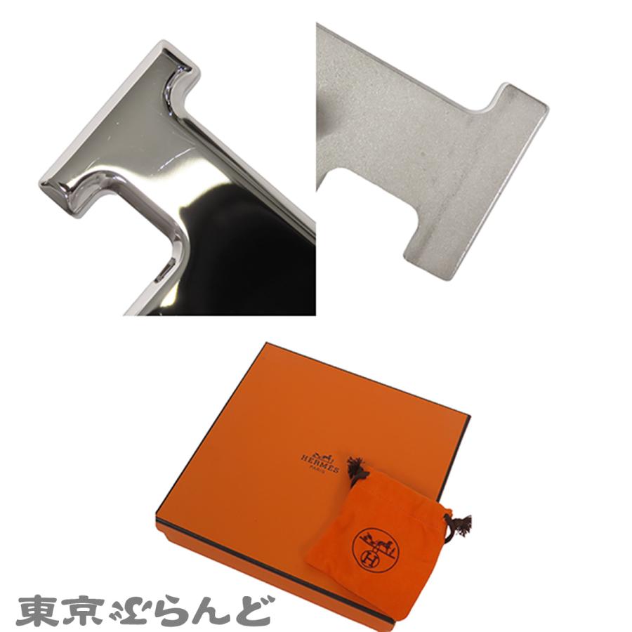 HERMES（エルメス） コンスタンス Hベルト □J刻印 ブラックxゴールド