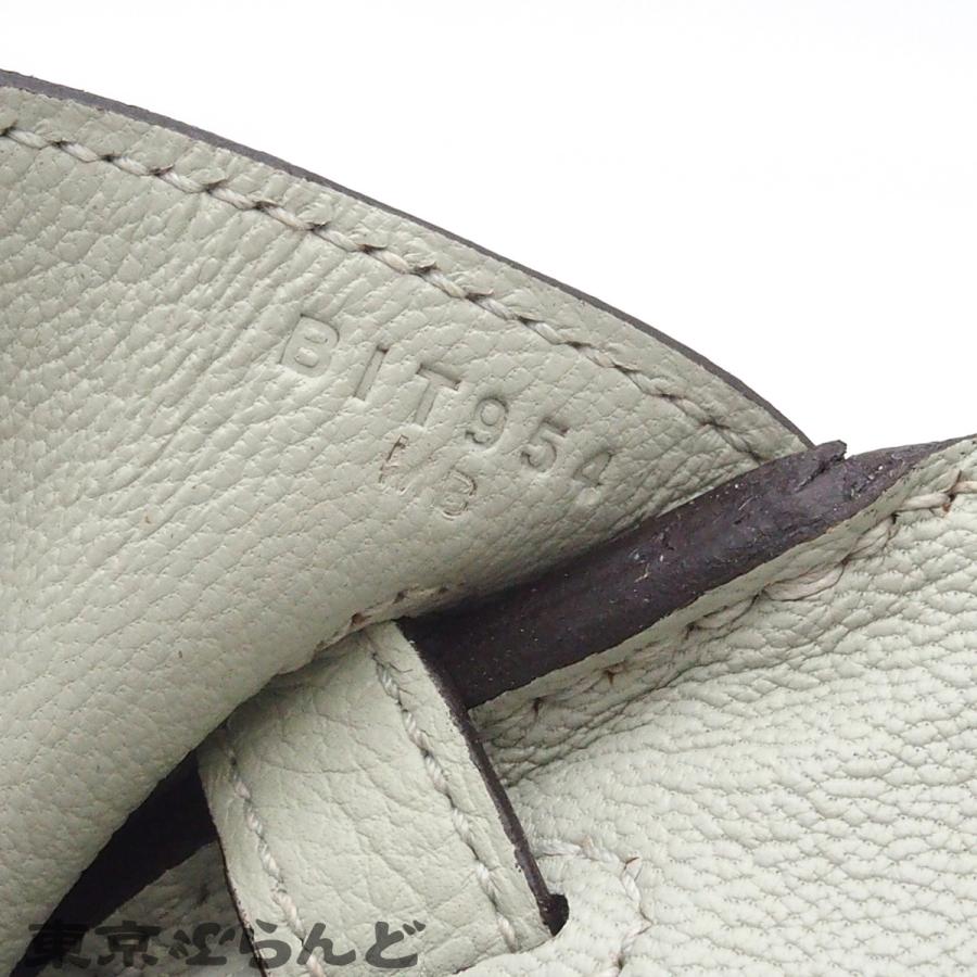 ハンドバッグ グレー ゴールド金具/ 25cm HERMES（エルメス） バーキン25 B刻印 グリネヴェ ゴールド金具 トゴ