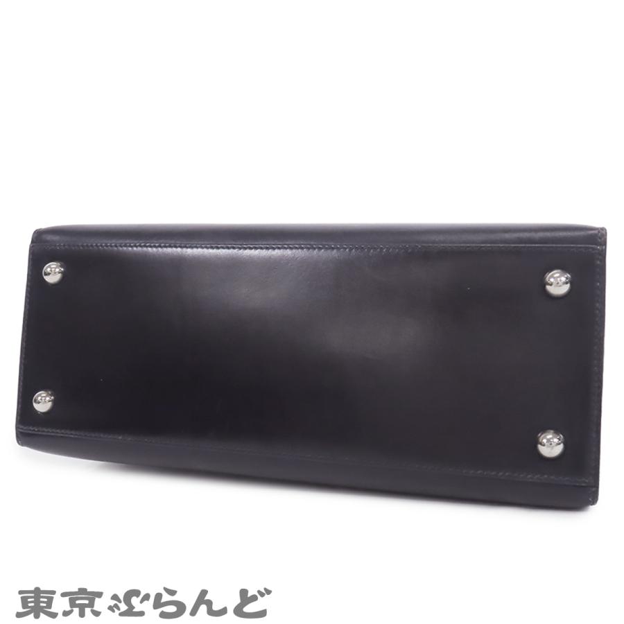 HERMES（エルメス） ダルヴィ MM □D刻印 ブルーインディゴ シルバー 