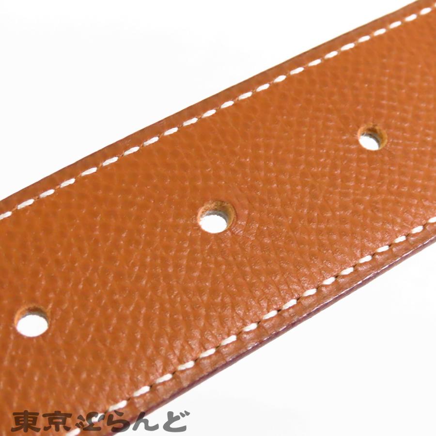 HERMES（エルメス） HERMES Hベルト コンスタンス 〇Y刻印 ブラックx