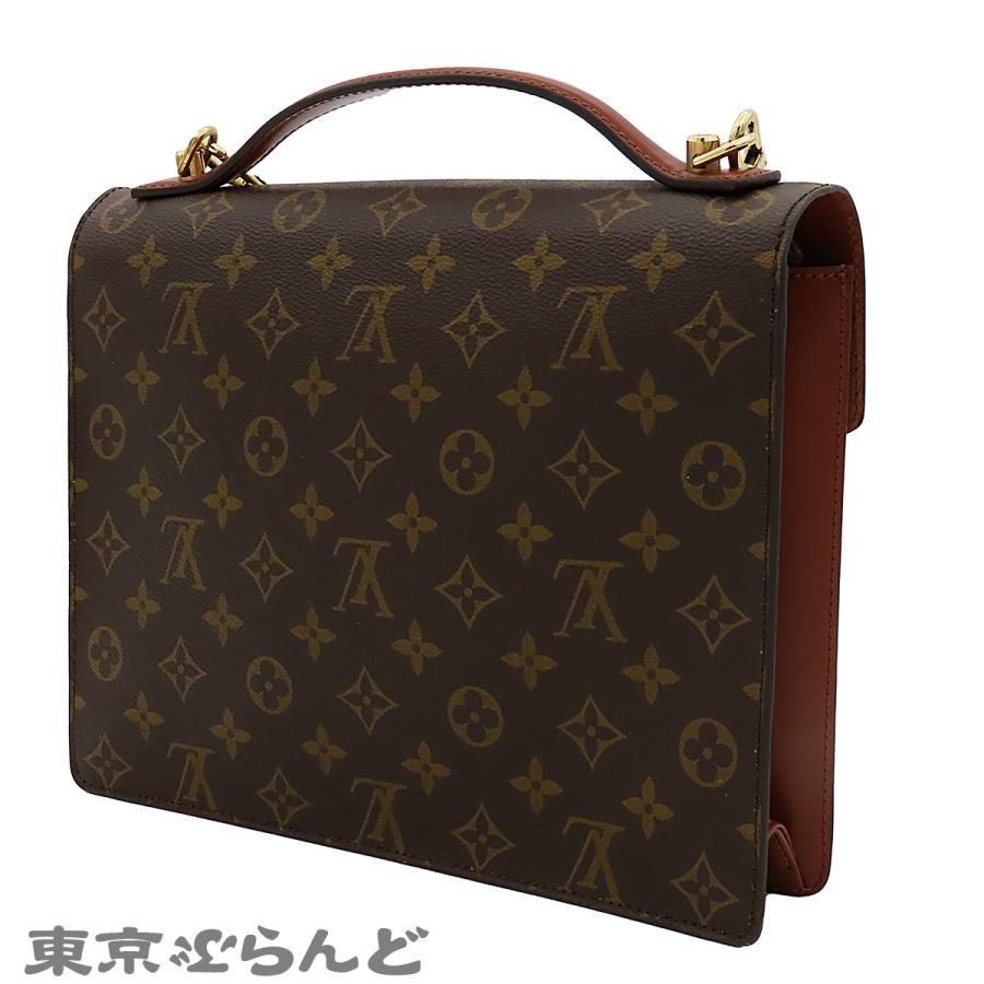 LOUIS VUITTON（ルイ・ヴィトン） モンソー28 M51185 ブラウン 