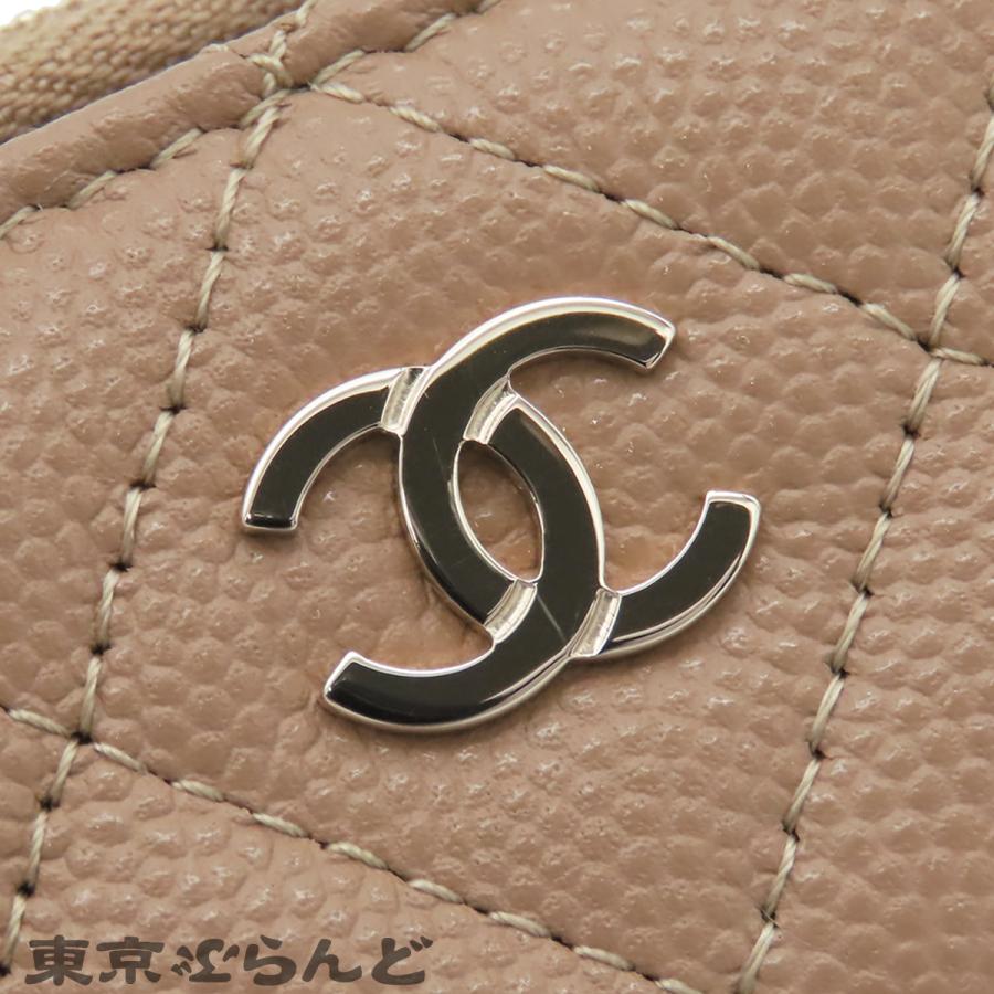 CHANEL（シャネル） コンパクトウォレット ベージュ ゴールド金具