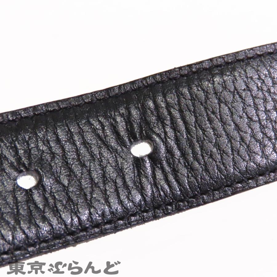 HERMES（エルメス） Hベルト コンスタンス 〇Z刻印 ブラックxゴールド