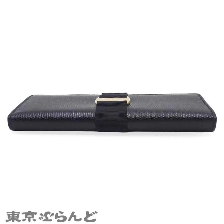 サルヴァトーレフェラガモ Salvatore Ferragamo ヴァラリボン 長財布