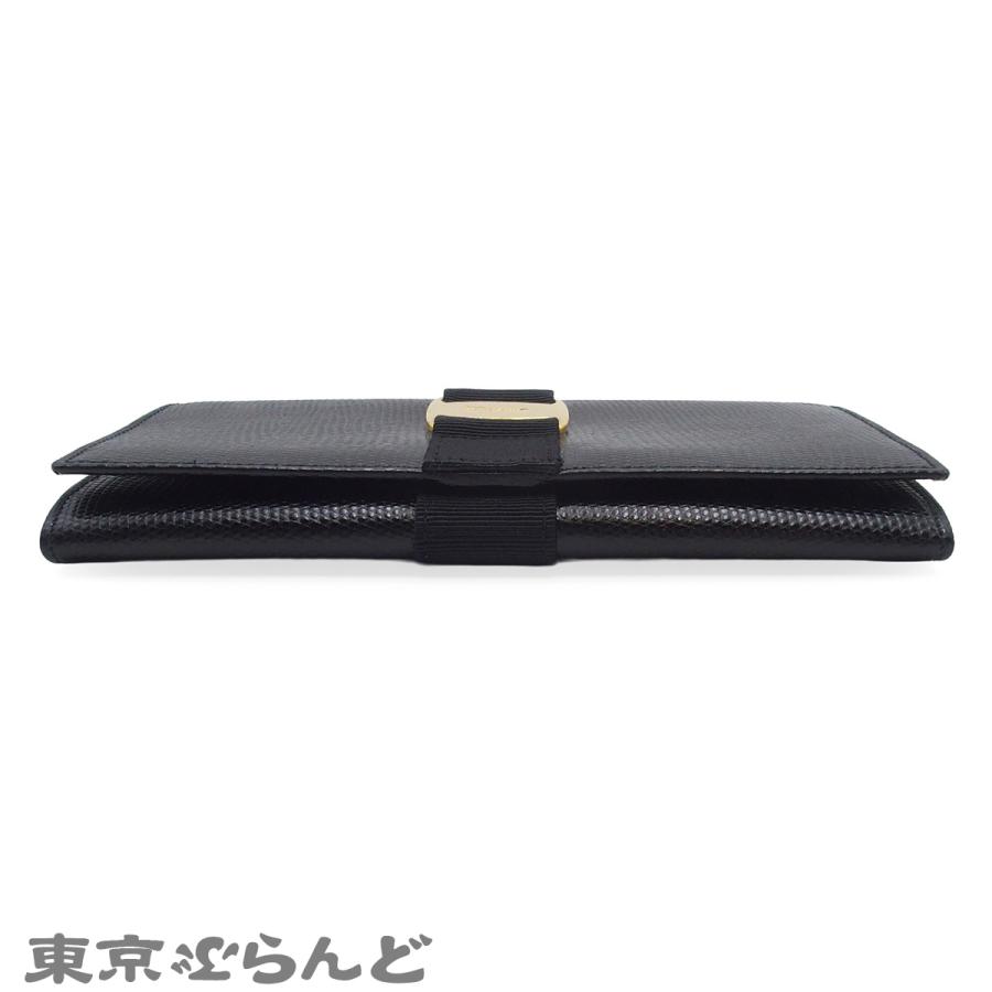 サルヴァトーレフェラガモ Salvatore Ferragamo ヴァラリボン 長財布