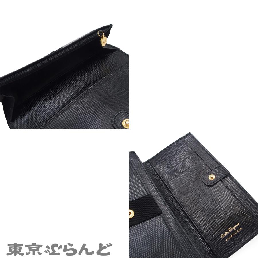 サルヴァトーレフェラガモ Salvatore Ferragamo ヴァラリボン 長財布