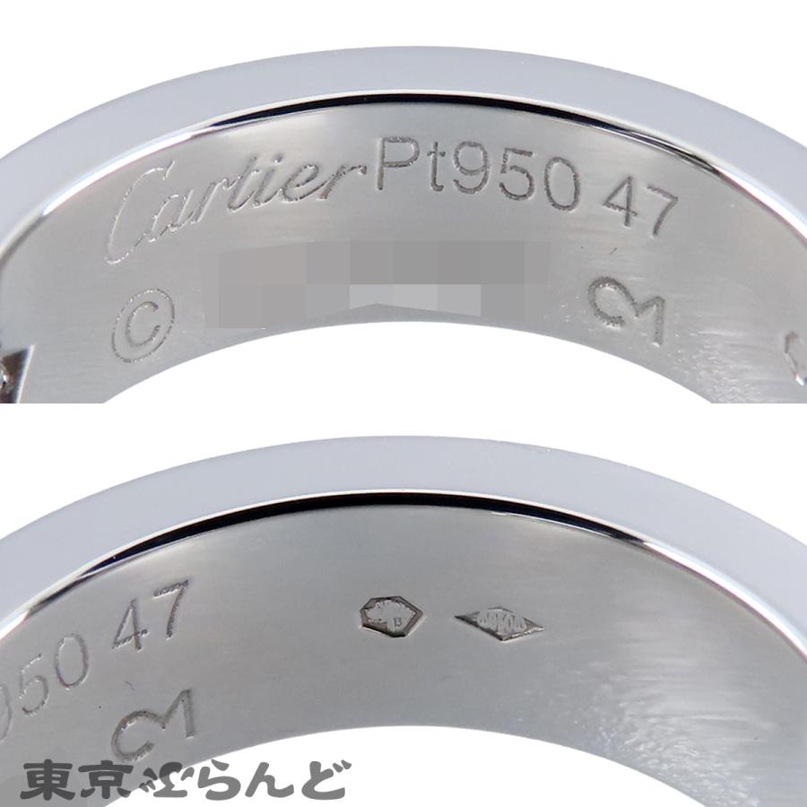 Cartier（カルティエ） ラブリング B4046747 プラチナ Pt950