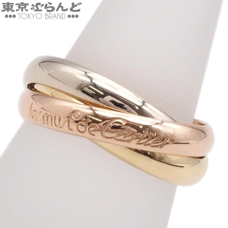 Cartier（カルティエ） トリニティリング スリーカラーゴールド K18YG