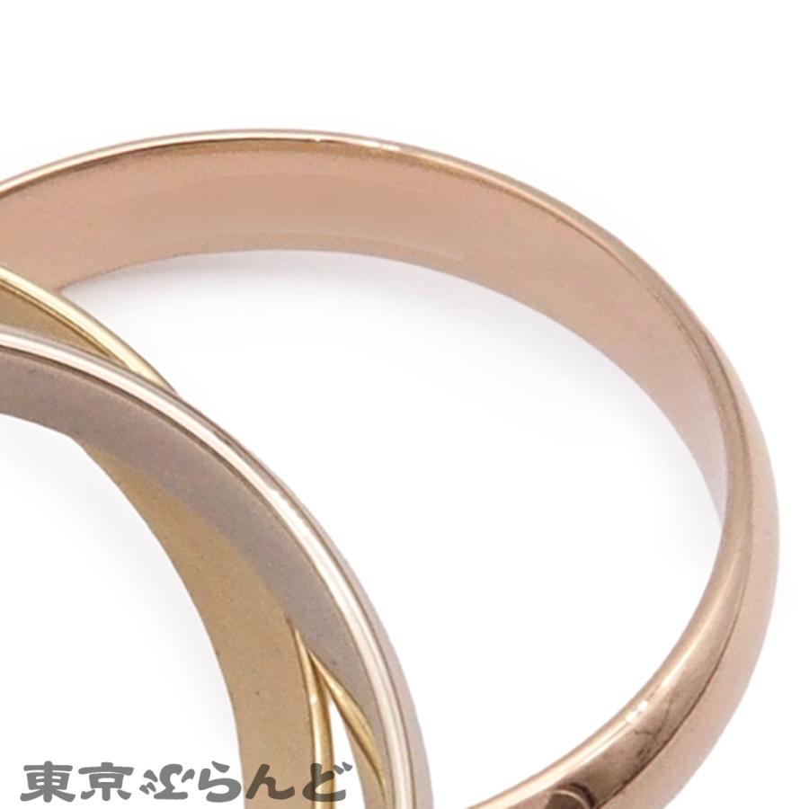 Cartier（カルティエ） トリニティリング スリーカラーゴールド K18YG