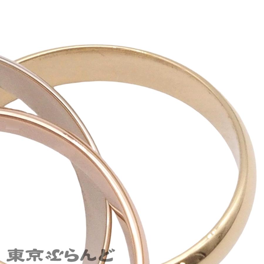 Cartier（カルティエ） トリニティリング スリーカラーゴールド K18YG