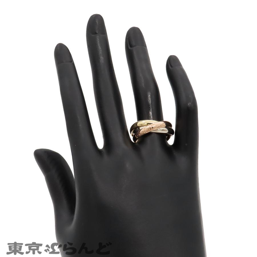 Cartier（カルティエ） トリニティリング スリーカラーゴールド K18YG
