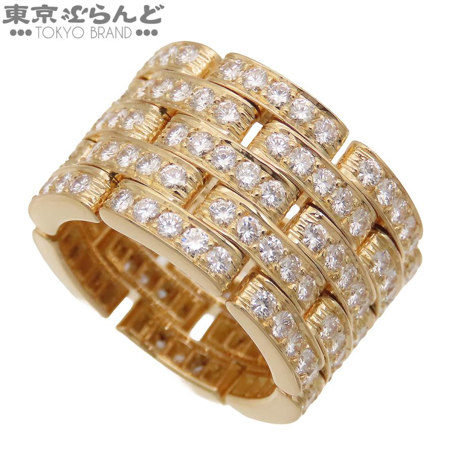 ★極美品★カルティエ　マイヨンパンテールリングWG52号 Cartier（カルティエ） マイヨンパンテール リング イエローゴールド