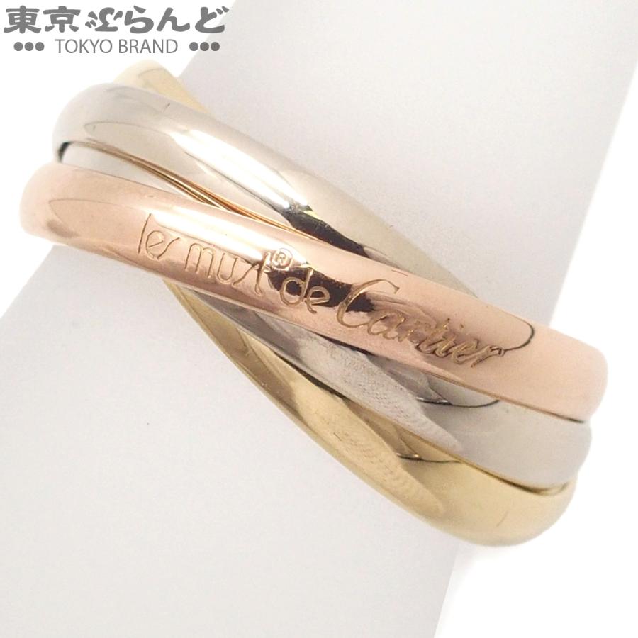 Cartier（カルティエ） トリニティ リング スリーカラーゴールド K18YG