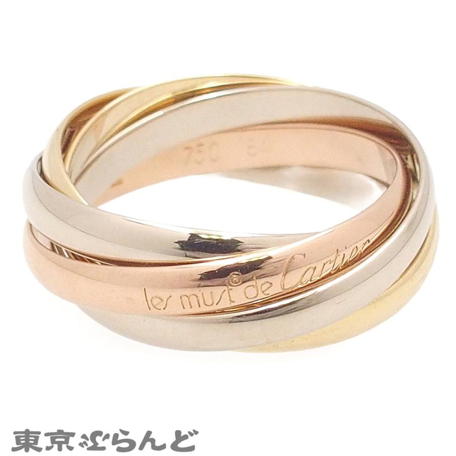 Cartier（カルティエ） トリニティ リング スリーカラーゴールド K18YG