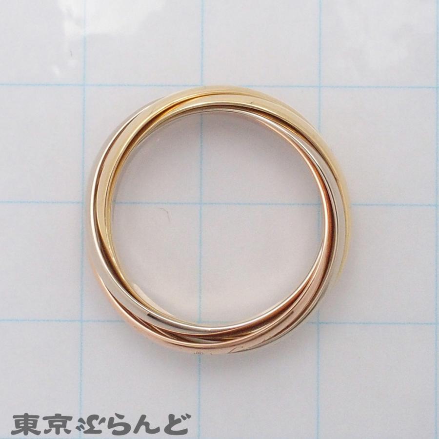 Cartier（カルティエ） トリニティ リング スリーカラーゴールド K18YG
