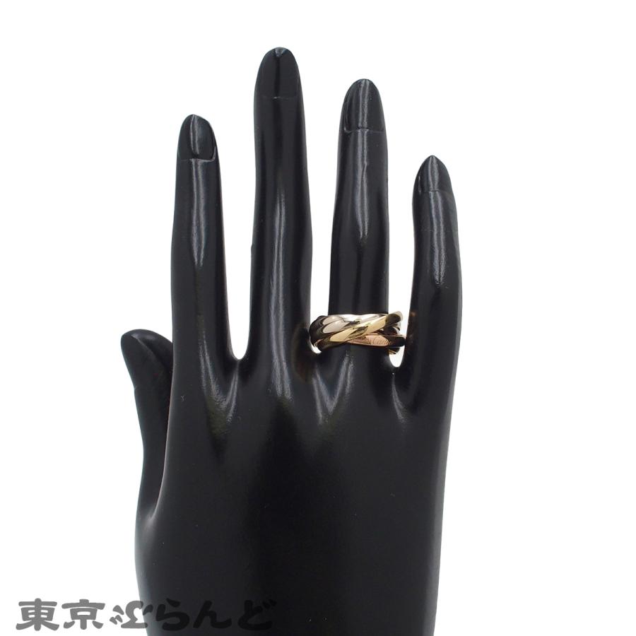 Cartier（カルティエ） トリニティ リング スリーカラーゴールド K18YG