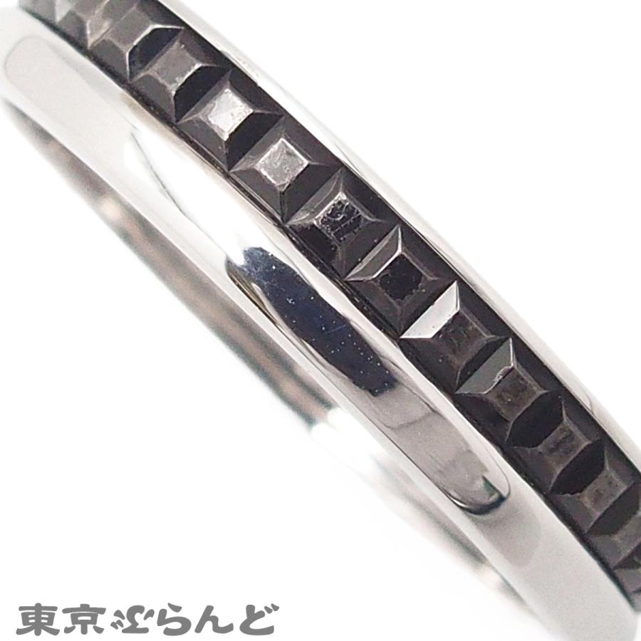 Boucheronブシュロン　キャトル　6連　ブラック　10号相当 BOUCHERON（ブシュロン） キャトル ブラックリング JAL0020654