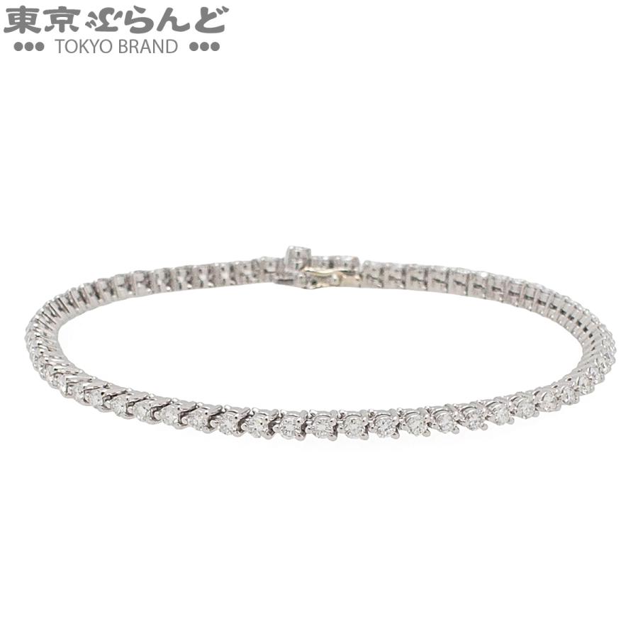 タサキ TASAKI テニス ブレスレット プラチナ ダイヤモンド Pt900 1.91
