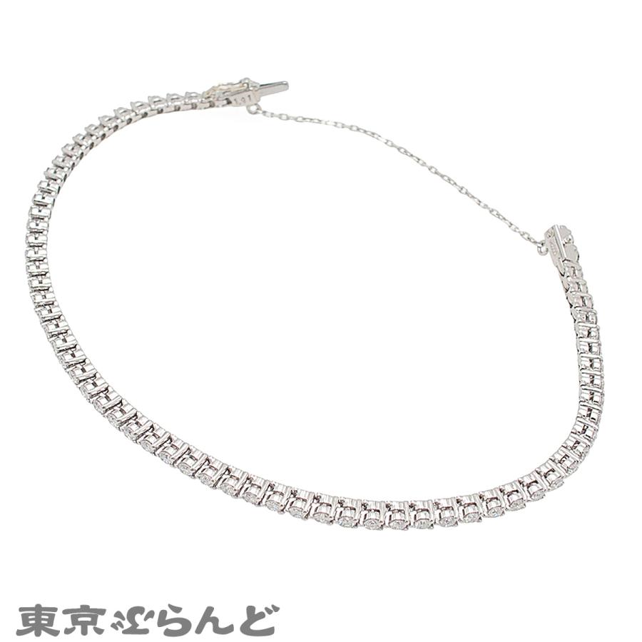 タサキ TASAKI テニス ブレスレット プラチナ ダイヤモンド Pt900 1.91