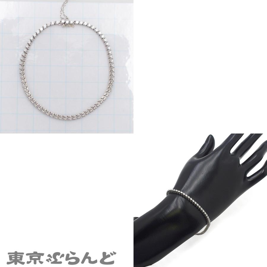 タサキ TASAKI テニス ブレスレット プラチナ ダイヤモンド Pt900 1.91
