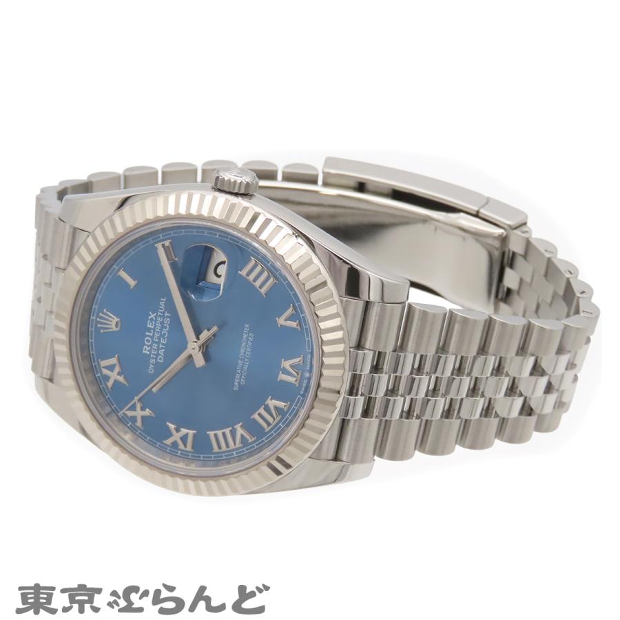 ROLEX（ロレックス） デイトジャスト 126334 ブルー SS K18WG アズーロ