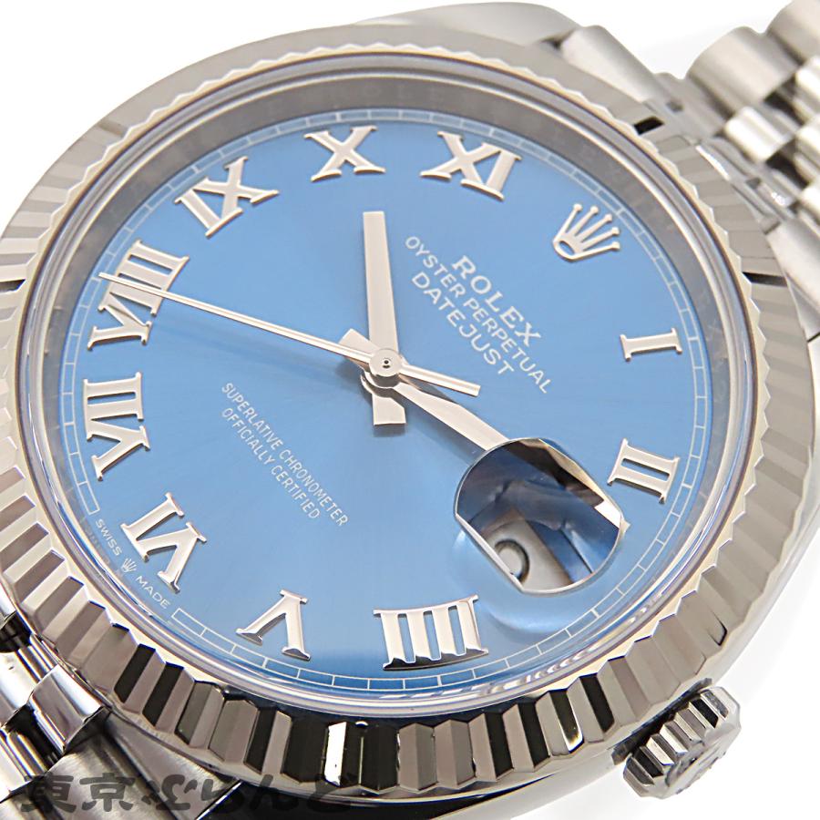 ROLEX（ロレックス） デイトジャスト 126334 ブルー SS K18WG アズーロ