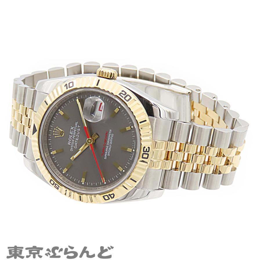 ROLEX（ロレックス） デイトジャスト ターノグラフ 116263 グレー SS
