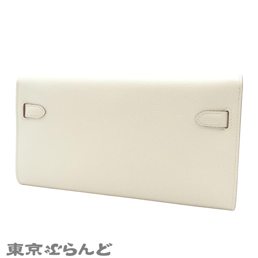 エルメス HERMES ケリーウォレット ロング トゥーゴー B刻印 マッシュルーム ゴールド金具 エバーカラー 長財布 ショルダーバッグ 2023年 レディース 101866424の画像