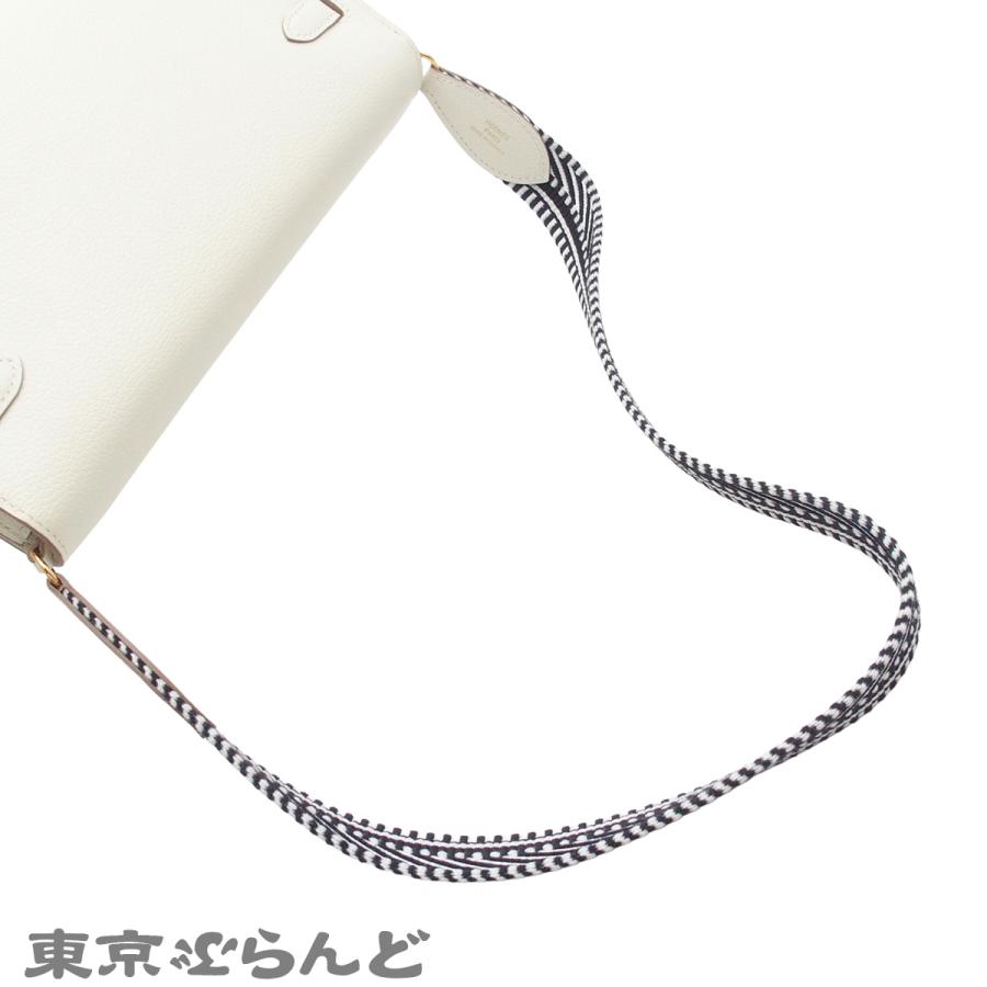 エルメス HERMES ケリーウォレット ロング トゥーゴー B刻印 マッシュルーム ゴールド金具 エバーカラー 長財布 ショルダーバッグ 2023年 レディース 101866424の画像