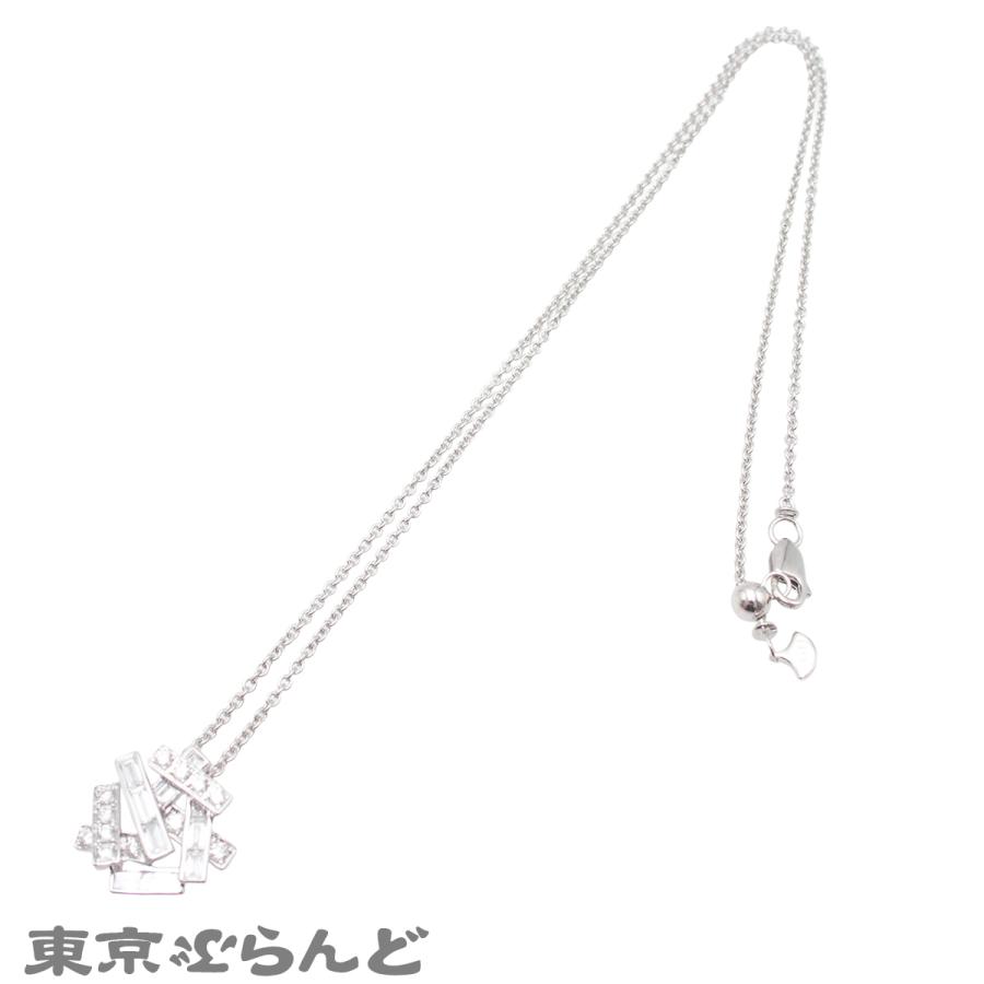 グラフ GRAFF スレッド ホワイトゴールド ダイヤモンド K18WG バゲット