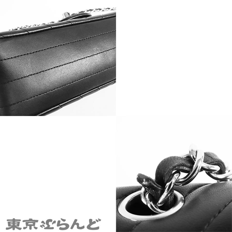 CHANEL（シャネル） CHANEL Vステッチ チェーンバッグ ブラック 黒