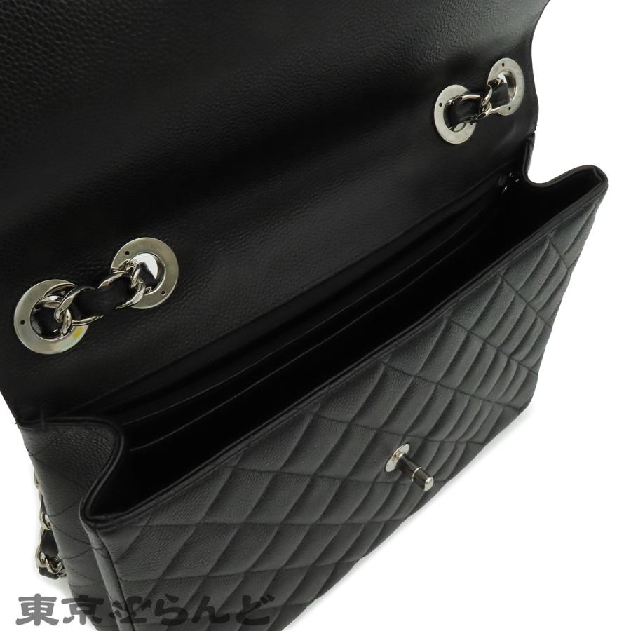 CHANEL（シャネル） CHANEL A11869 ブラック シルバー金具 キャビア