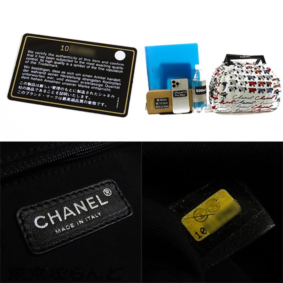 CHANEL（シャネル） カメリア プラスチックハンドルバッグ ホワイトx